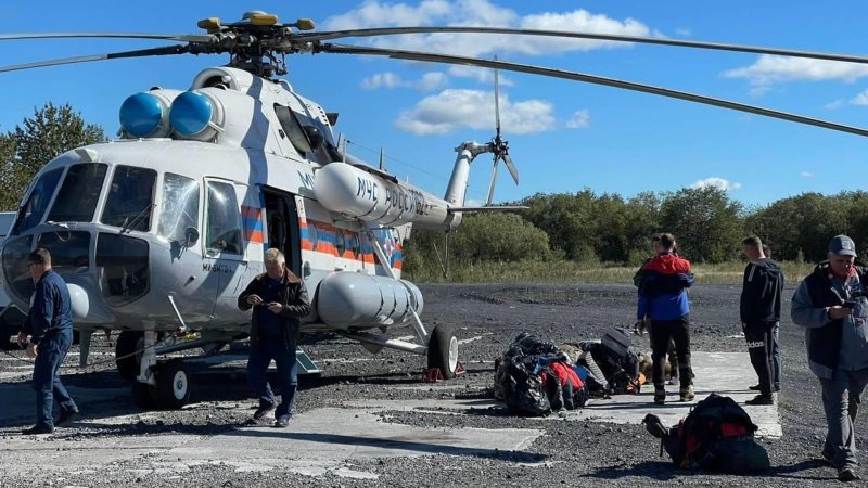 Российский вертолет