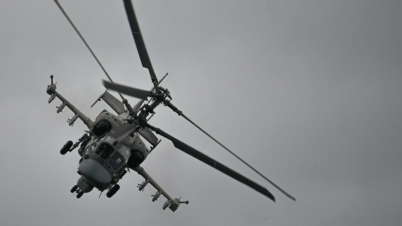 Вертолет ка-52 "Аллигатор"
