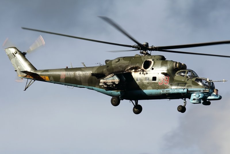 Ми-25 вертолет
