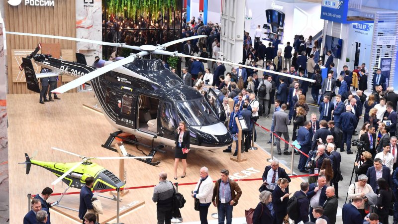 Международная выставка вертолетной индустрии HELIRUSSIA
