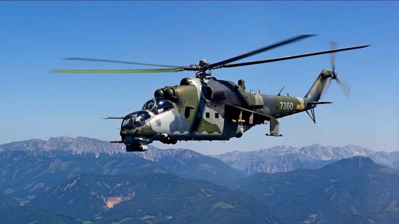 Вертолёт крокодил ми-24
