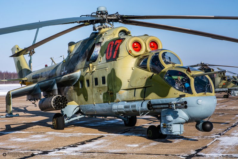 Вертолет "ми-24а"