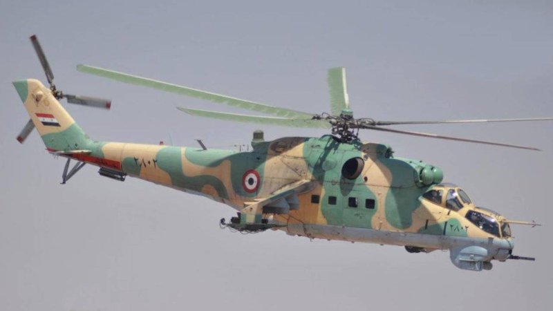 Ми-25 вертолет