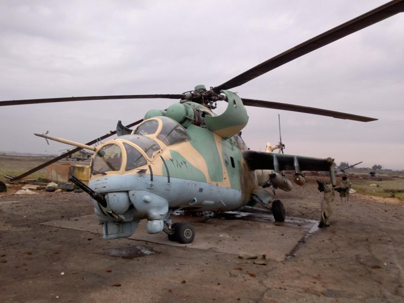 Ми-24 ВВС Сирии