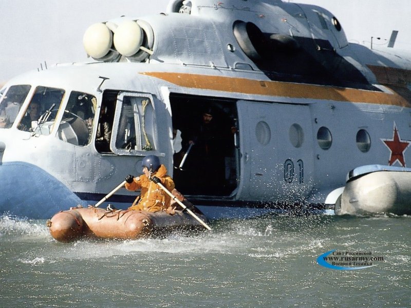 Противолодочный вертолет-амфибия ми-14