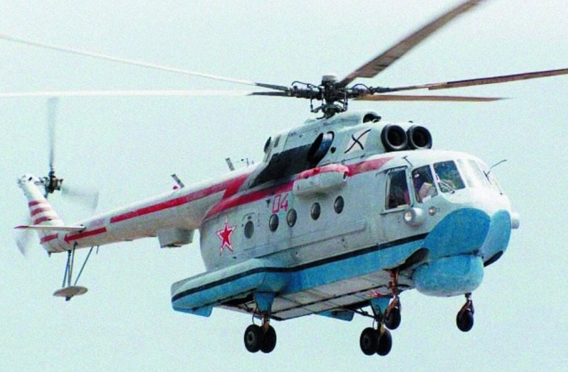 Вертолет-амфибия ми-14