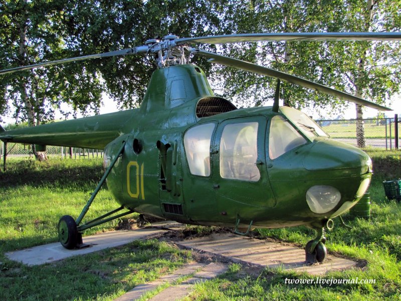 Ми-1 в музее вертолетов Торжок