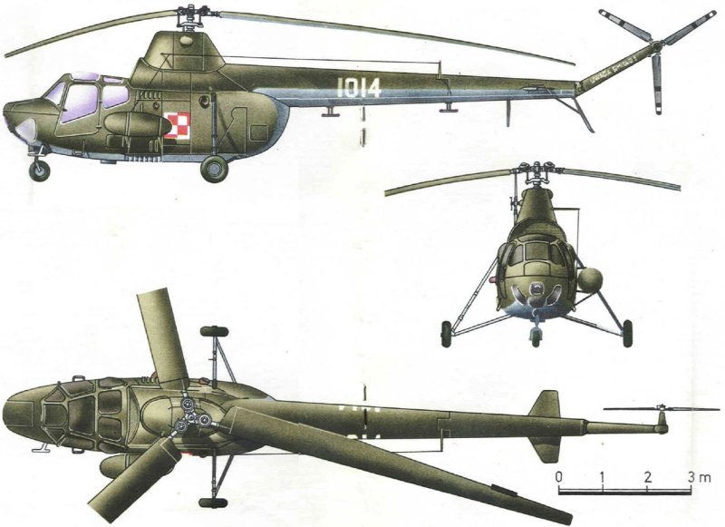 Ми-1 вертолёт