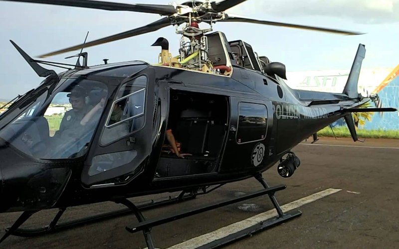 Вертолет Agusta aw119 кабина