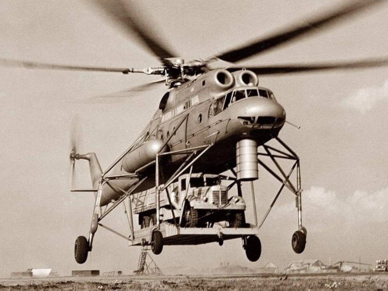 Грузовой вертолет ми 10