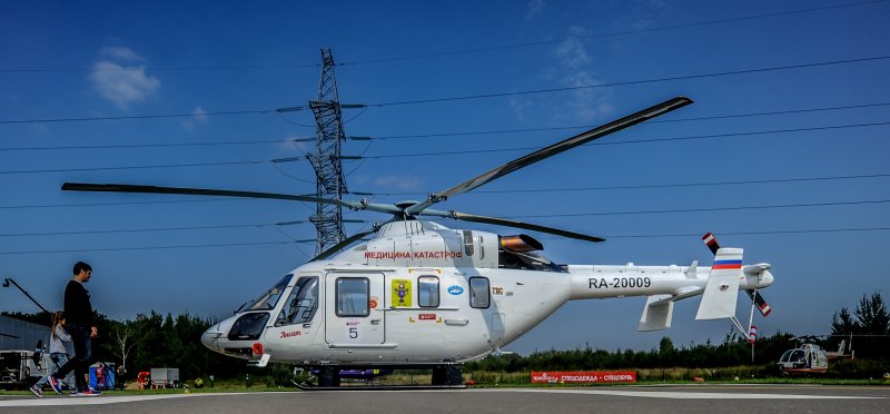 Курск Ансат вертолет