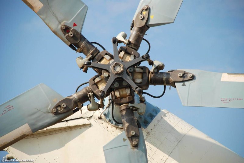 Рулевой винт вертолета ми-8
