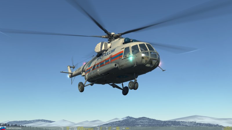 Вертолёт ми-8 1 24