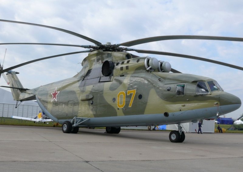 Транспортный вертолет ми-26