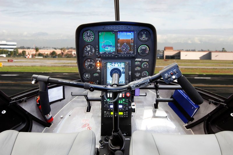 Robinson r44 кабина