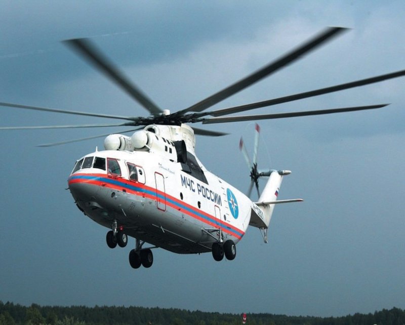 Вертолет ми-26т МЧС