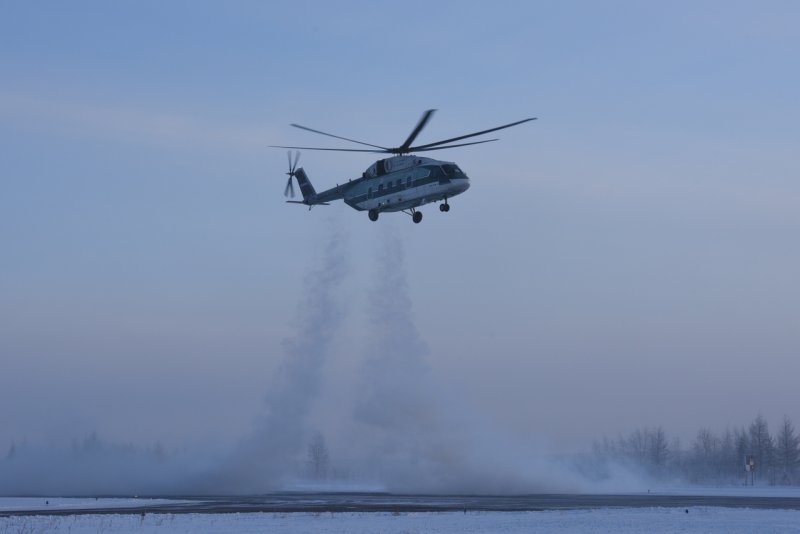 Испытания ми-38 в Якутии