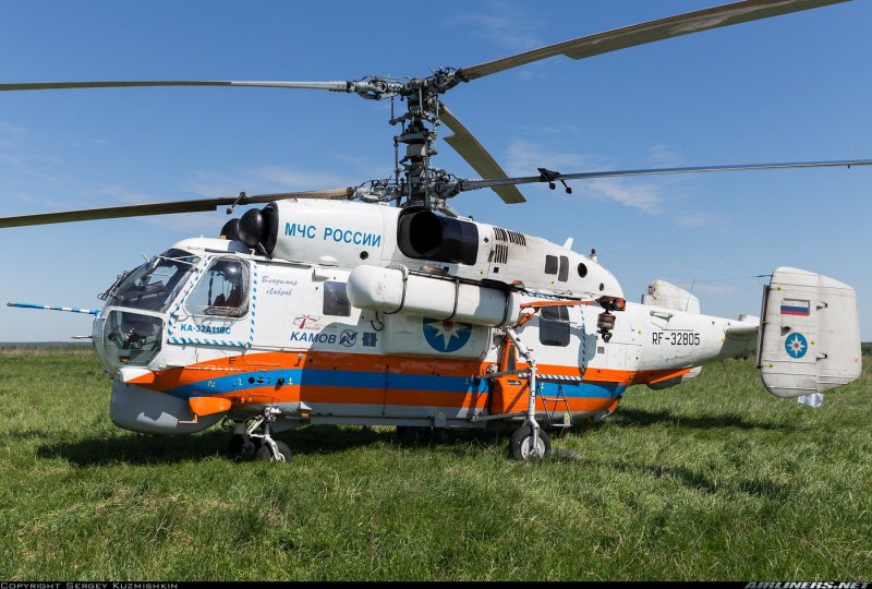 Вертолет МЧС ка 32
