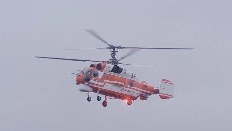 Пожарный вертолет ка 32