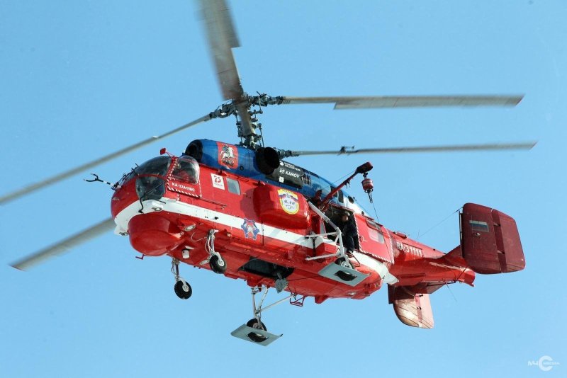 Пожарно-спасательный вертолет ка-32а