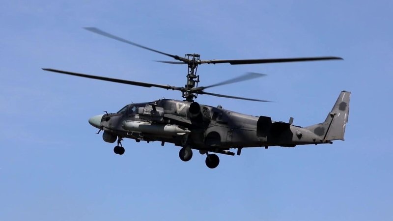 Ка-52 Аллигатор на Украине