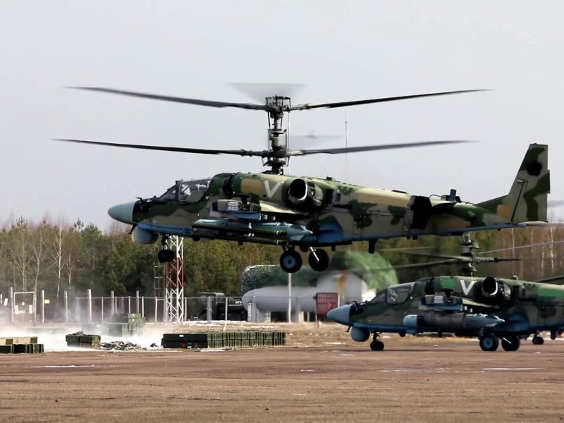 Ка-52 вертолёт