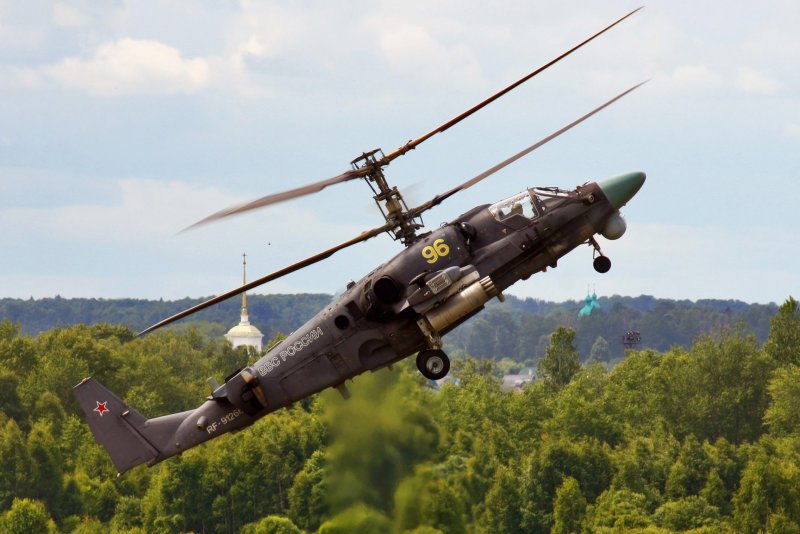 Вертолёт к-52 Аллигатор