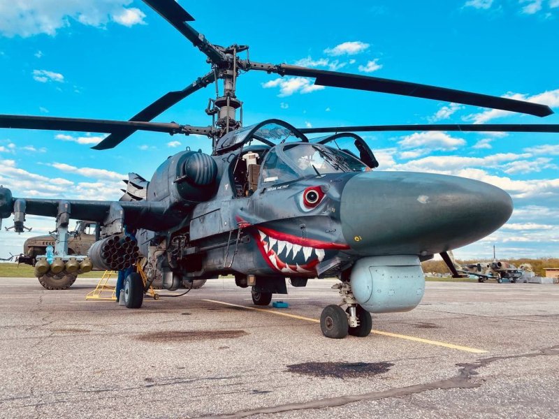 Ка-52 вертолёт