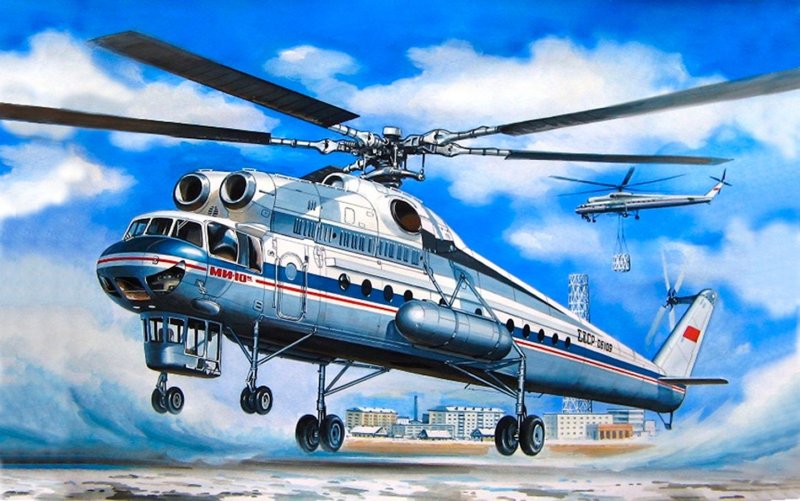 Вертолёт СССР ми 10