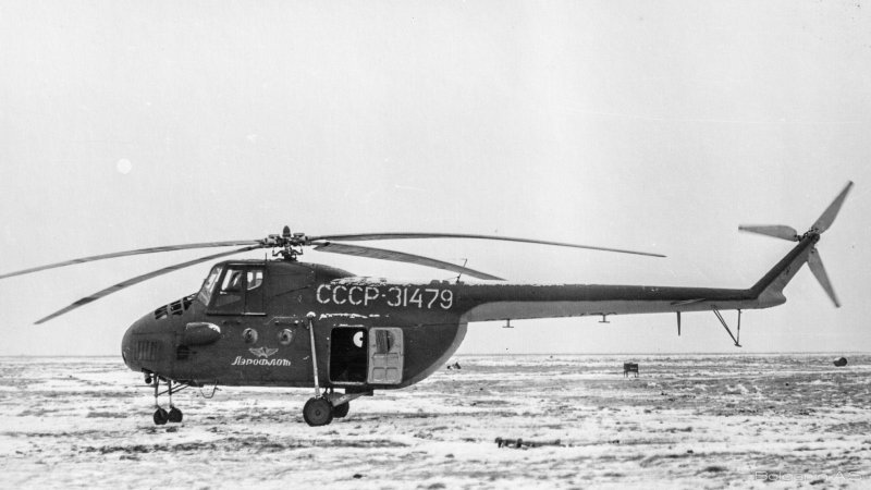 Вертолет ми-4 СССР