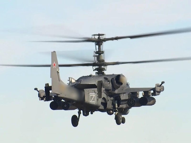Вертолет ка-52 "Аллигатор"