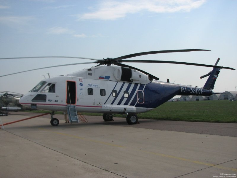 Ми-38 вертолёт