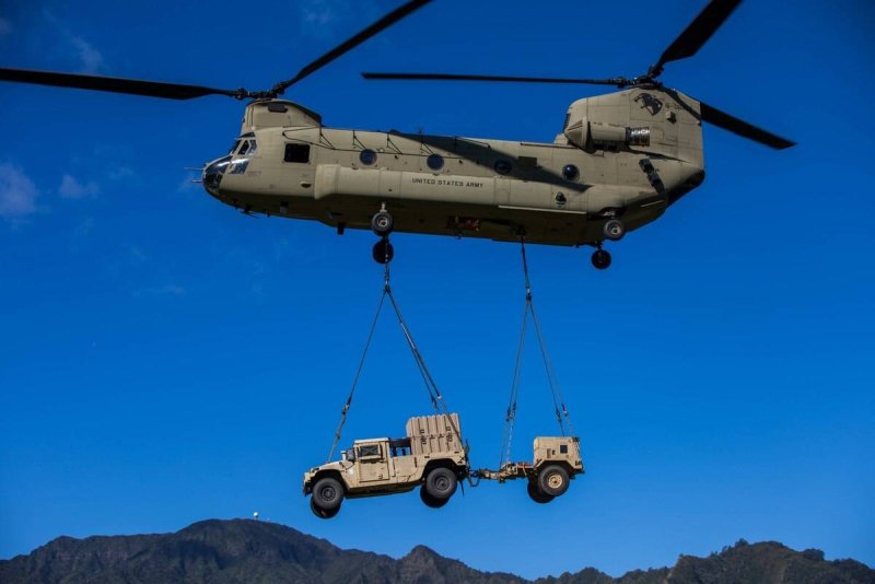 Вертолет Ch-47 Chinook