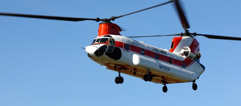 Пожарный вертолет Columbia 234 Chinook