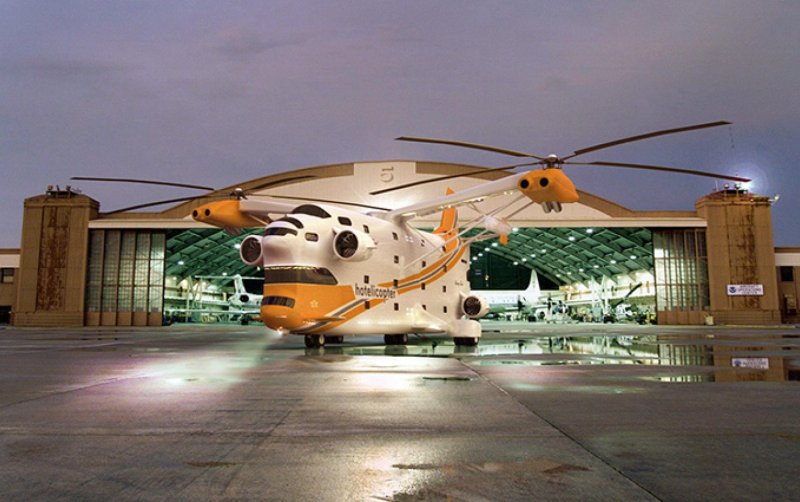 Летающий отель Hotelicopter