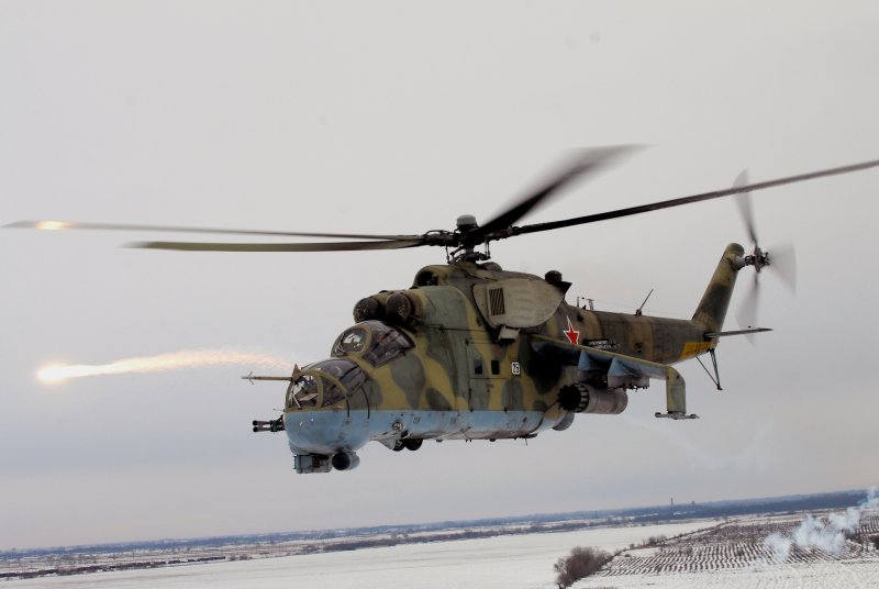 Вертолёт крокодил ми-24