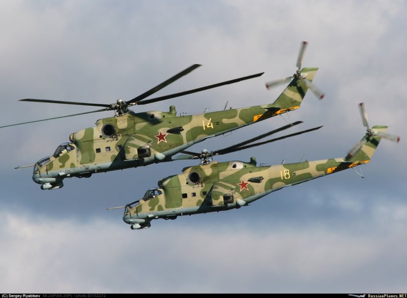 Вертолёт крокодил ми-24