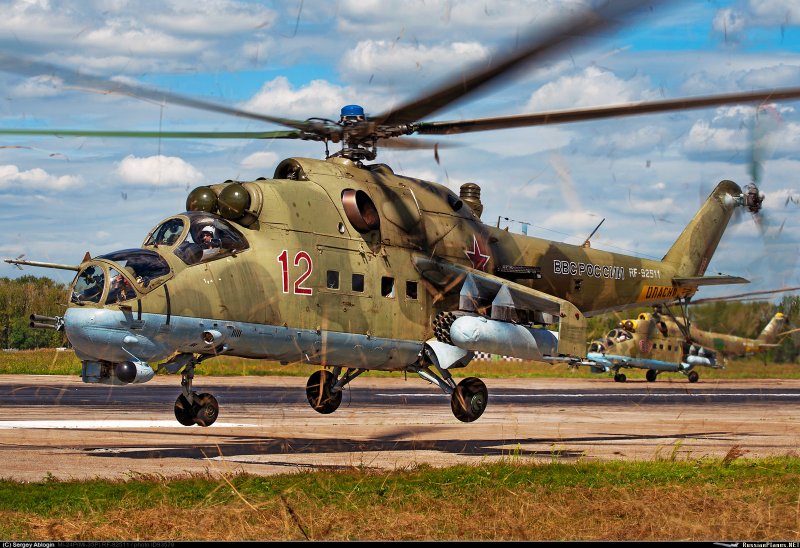 Вертолет "ми-24а"
