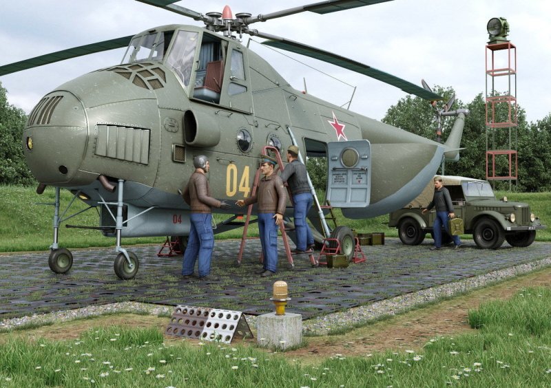 Ми-4 вертолёт вертолёты СССР