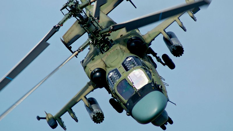 Аллигатор вертолёт ка-52м