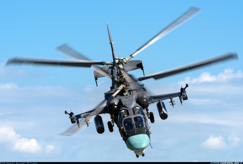 Вертолёт к-52 Аллигатор