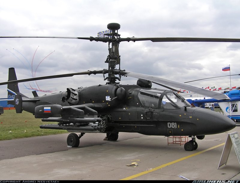 Вертолёт к-52 Аллигатор