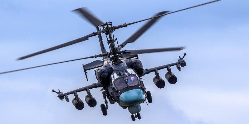 Боевой вертолет ка-52 Аллигатор