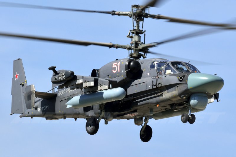Вертолёт к-52 Аллигатор