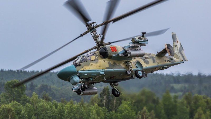 Вертолёт к-52 Аллигатор