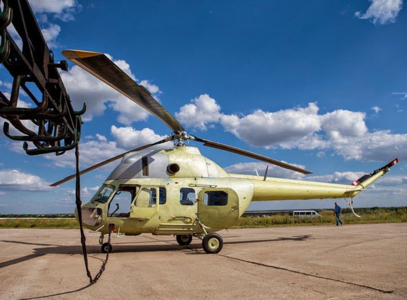 Ми-2 вертолёт авиахимработы