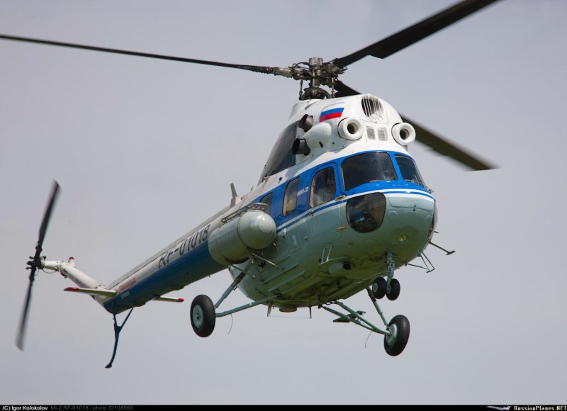 Вертолет ми-2 ra-20977