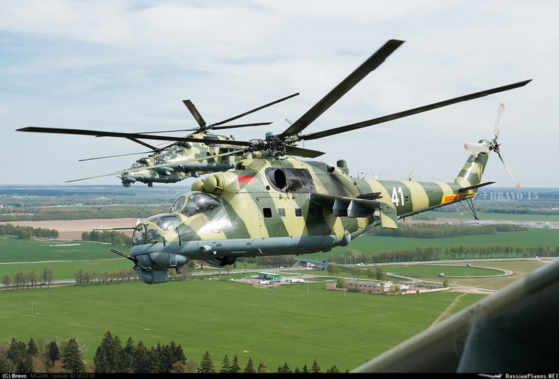 Боевой вертолёт ми-24
