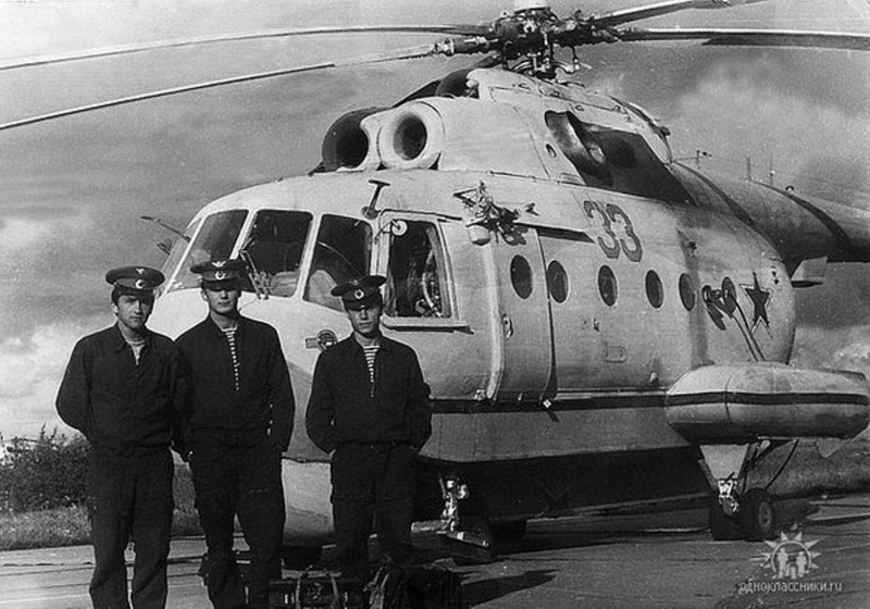 Ми 14 в Сафоново 1.Северный флот 1980 годы