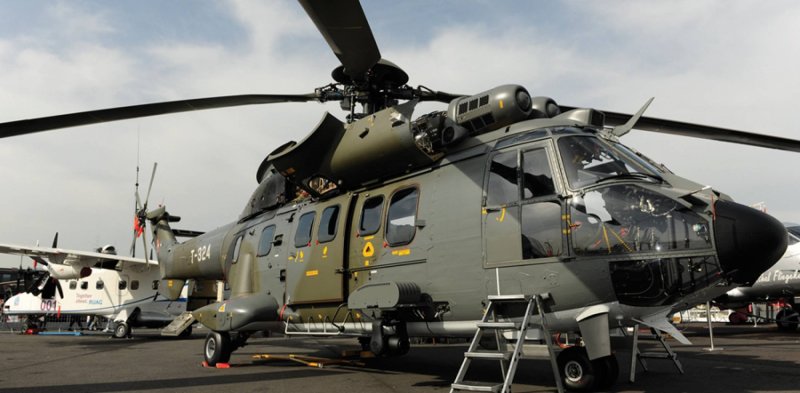 Вертолет sa.332 super Puma